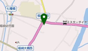 安井クリーニング店の地図画像