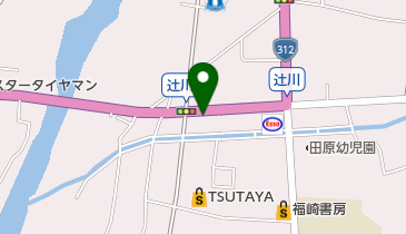 フクダ美容室の地図画像