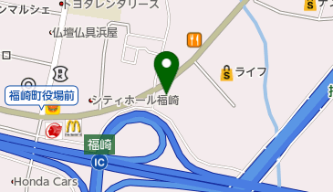 讃岐うどん福崎店の地図画像