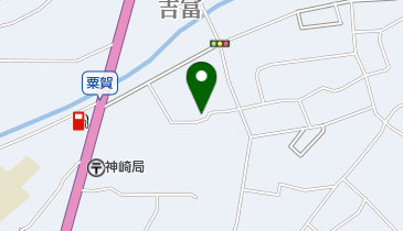 難波ガラス店の地図画像