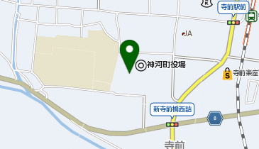 神河町中央公民館の地図画像