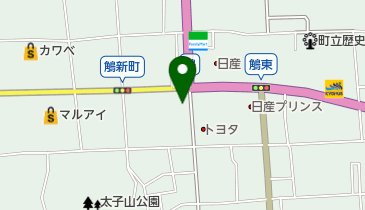 1番星太子店の地図画像