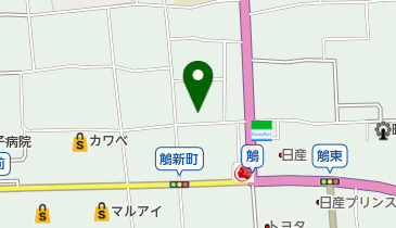 柳生印刷所の地図画像