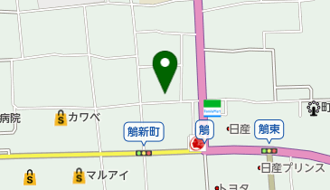 ふくい呉服店の地図画像