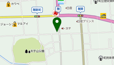 湯口自転車モータース商会の地図画像