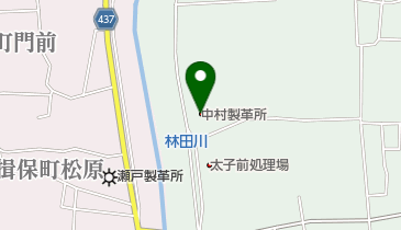 中村製革所の地図画像