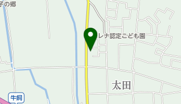 ヘアーサロン前田の地図画像