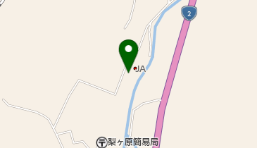 上郡町立 梨ケ原地区公民館の地図画像