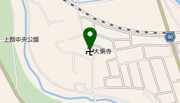 大乗寺の地図画像