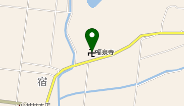 福泉寺の地図画像