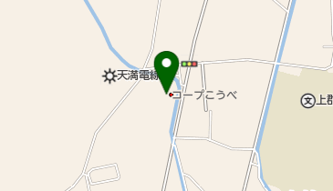 愛菜上郡店の地図画像