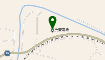 光菱電機株式会社の地図画像