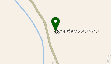 株式会社ハイポネックスジャパンの地図画像