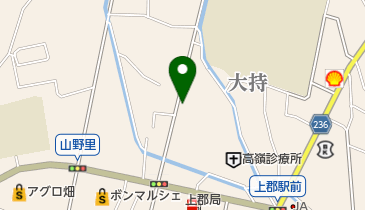 ワシントン美容室上郡店の地図画像