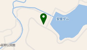 兵庫県上郡総合庁舎安室ダム管理所の地図画像