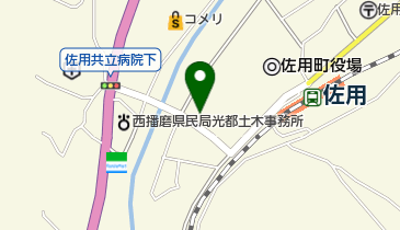 佐用郡医師会(一般社団法人)の地図画像