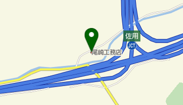 尾崎工務店の地図画像