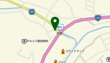 ボディショップモリサキの地図画像