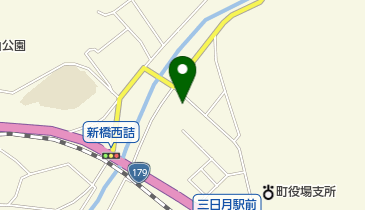 三坂精肉店の地図画像