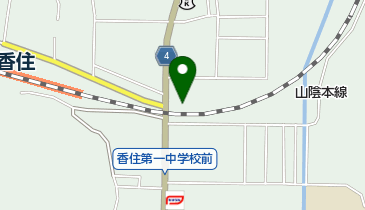 日本基督教団香住教会の地図画像