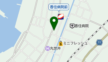おざき精肉店の地図画像