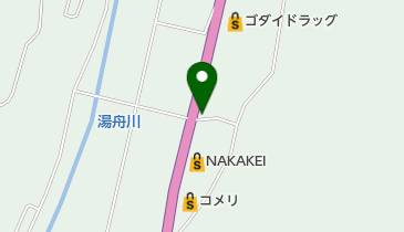 中村精肉店の地図画像