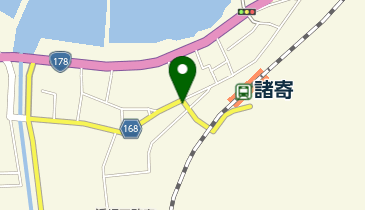 岡部酒店の地図画像