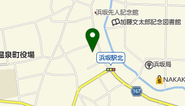 浜田精肉店の地図画像