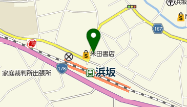 中井履物店の地図画像