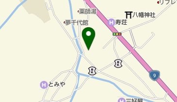 スミレ理髪店の地図画像