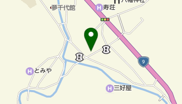 松浪理容室の地図画像