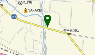 浪治食堂の地図画像