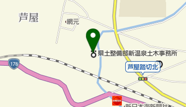 兵庫県但馬県民局 新温泉農業改良普及センターの地図画像