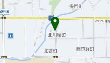松下ウインドウの地図画像