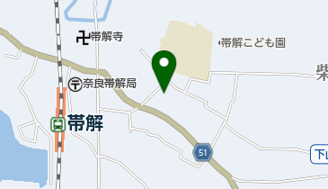 奈良市 南部公民館の地図画像