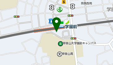 奈良市立 西部会館市民ホールの地図画像