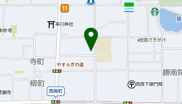 市田ひろみきもの着付け奈良教室の地図画像