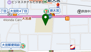 奈良市立 大宮バンビーホームの地図画像