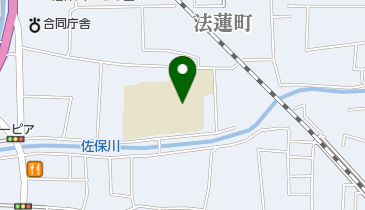 奈良市立 佐保川バンビーホームの地図画像