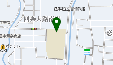 奈良市立 大安寺西バンビーホームの地図画像