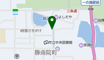 奈良県ビジターズビューロー(一般財団法人)の地図画像