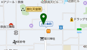 なら・観光ボランティアガイドの会朱雀の地図画像