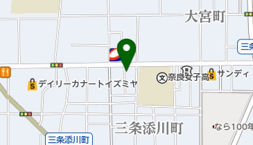 フルゴスペル奈良教会の地図画像