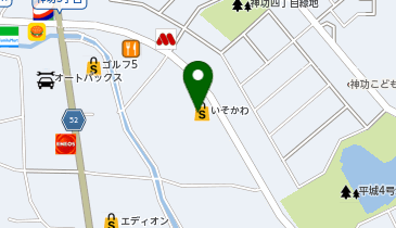 ルビー いそかわ押熊店の地図画像