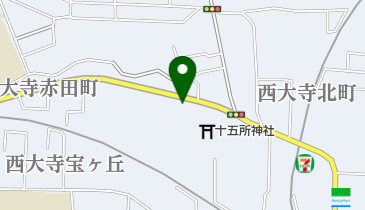 コインランドリーユーユーの地図画像