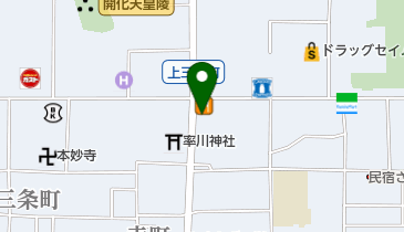 中川靴店の地図画像