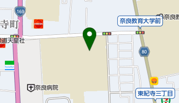 奈良女子大学(国立大学法人) 生協附属中等教育学校店の地図画像