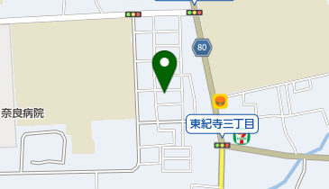 奈良県土地家屋調査士会の地図画像