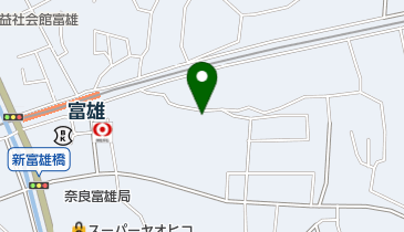 イオカビューティーショップ 富雄店の地図画像