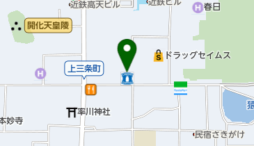 ウエムラ化粧院の地図画像